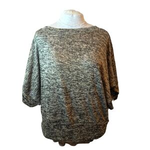 MXM sXL lightweight batwing loose fit cropped sweater VGUC